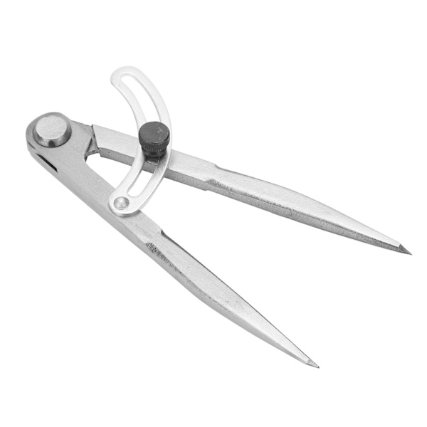 Vingetransportør Caliper Læderkant Afstand Konus Måling Markering Divider Caliper 150mm