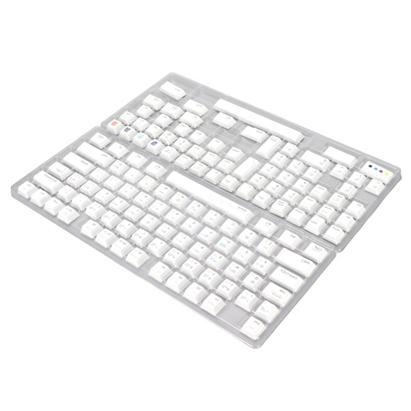 136 tangenter PBT med originalhöjd, bra hållbarhet och bekväm känsla, tangentbordssats för DIY mekaniskt tangentbord PS