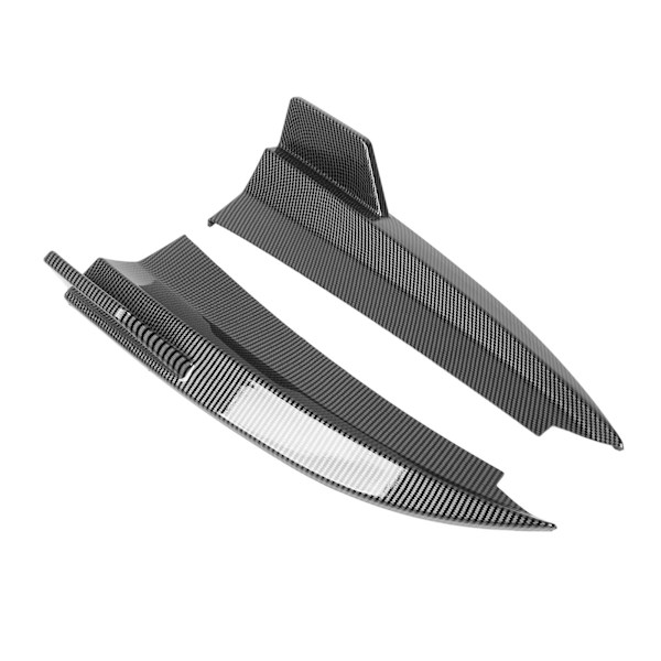 2 stk. bagkofanger side diffuser venstre højre til Benz C‑klasse Coupe C205 AMG Line C43 C63 2015 til 2021 kulfiber stil