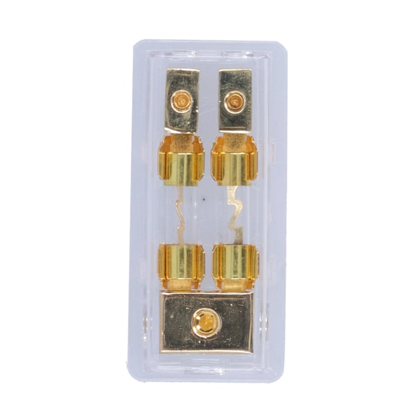1x0GA inn/2x4GA ut Power Distribution Block Sikringsholder Elektrisk Beskyttelse for Bilstereo Audio