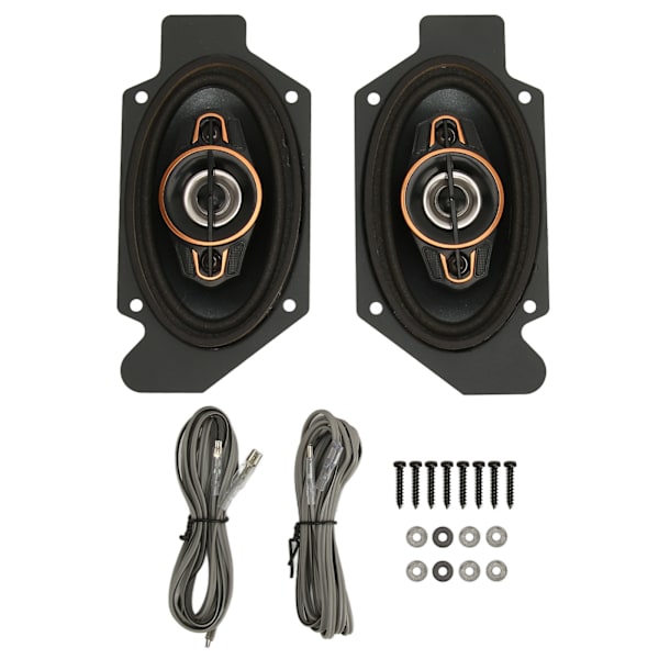 2 kpl auton kaiutinta nopea lämmönpoisto 125-20000 Hz 3 x 5 tuuman koaksiaaliauton kaiutin 100 W