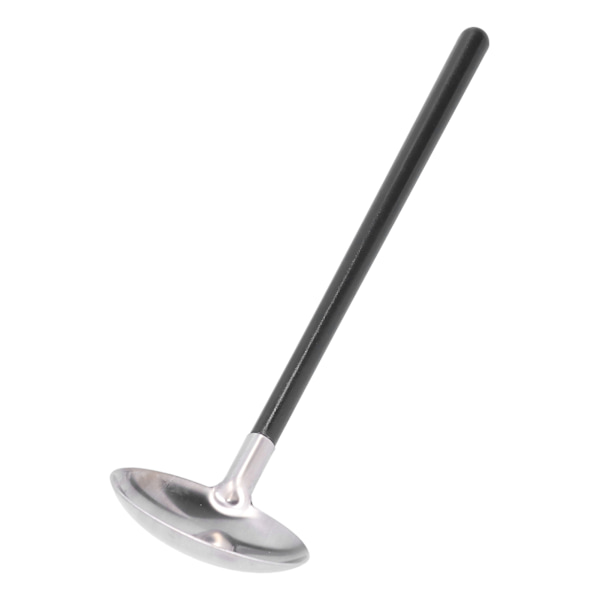 26 cm ruostumattomasta teräksestä valmistettu pyöreä lusikka kuuma kauha astiasto kotikeittiöön Ravintola Hotellikeittolusikka