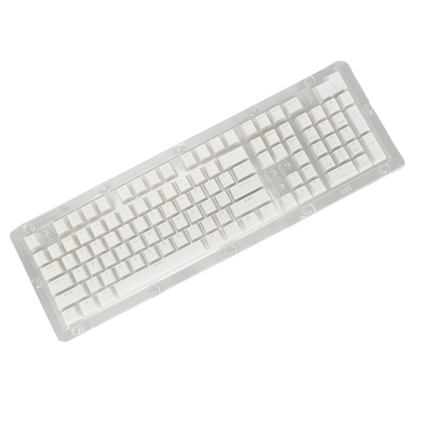 PBT Tangentbord Hög Låg Layout Dubbellager 2 Färg 108 Tangenter Mekaniska tangentbord för 61 87 104 108 Tangentbord Vit