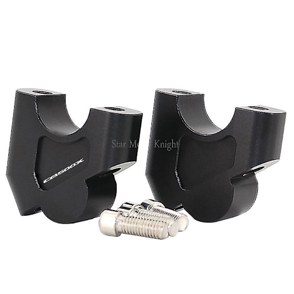 28mm Motorcykel Styr Riser Klemme Adapter til Honda CB500X 2020 Sort