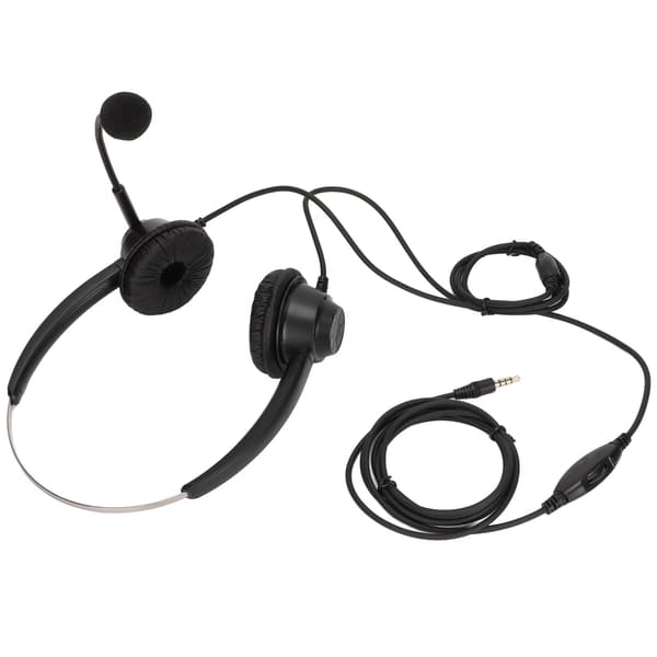 H360D-3.5VA Telefonheadset 3,5 mm Business Headset til Callcenter Konferenceopkald