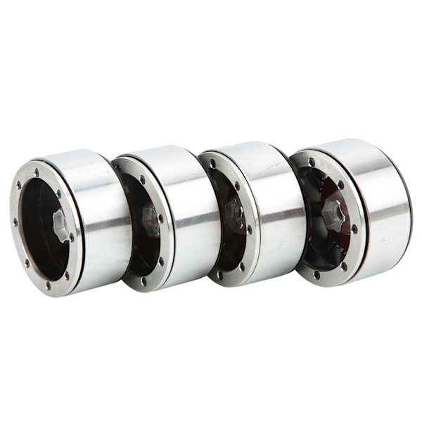 2,2 tuuman Beadlock-vanteen vanteet Hub RC alumiiniseos Beadlock-vanteen navat TraxxasBlackille