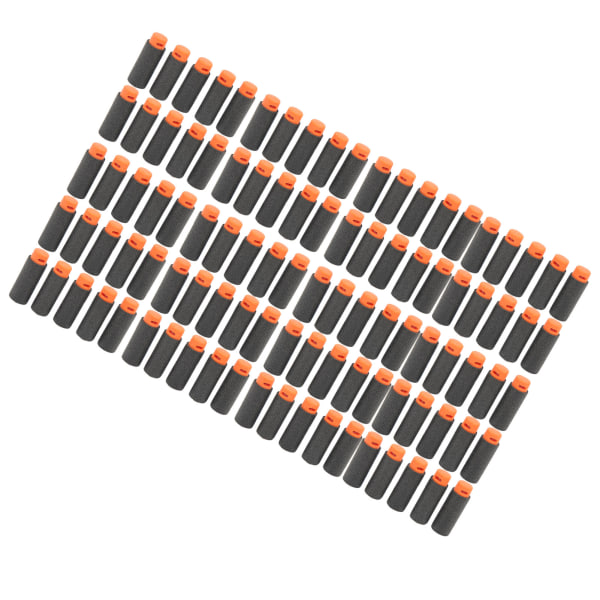 100 st Universal Short Dart High Density EVA Soft Shot Harmless Toy Refill för olika Shooting Toy Svart