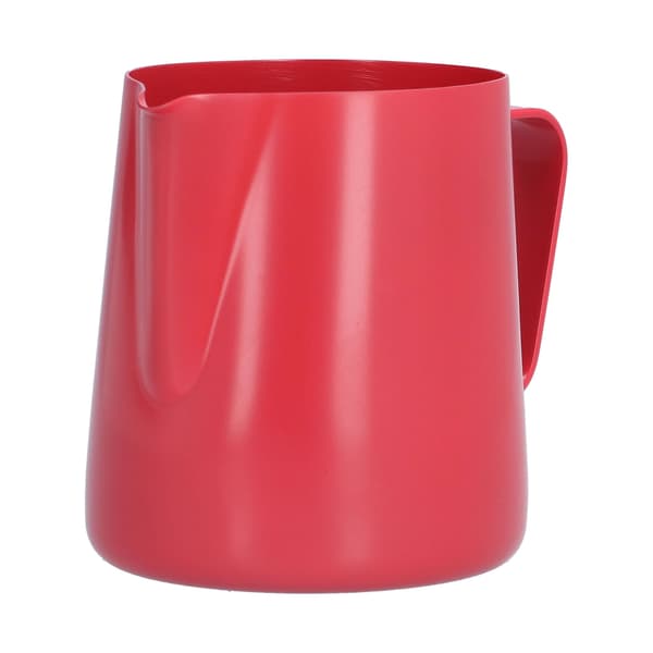 400 ml PTFE spids mælkekande i rustfrit stål kaffekande til hjemmekøkken rød