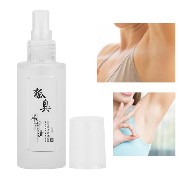 55ml Body Deodorant Spray Antiperspirant Vatten Underarmarna Borttagning av dålig lukt på kroppen