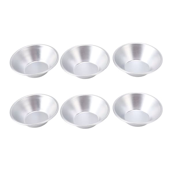 25 stk. Æggetærteforme i aluminium, små tærteforme, mini cupcake kage muffin cookie forme, bageforme til bagning