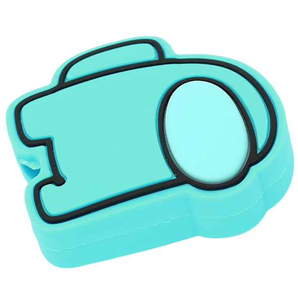 Data Line Protector Cute Cartoon USB Charging Cable Protective Sleeve for Smart PhoneBlue