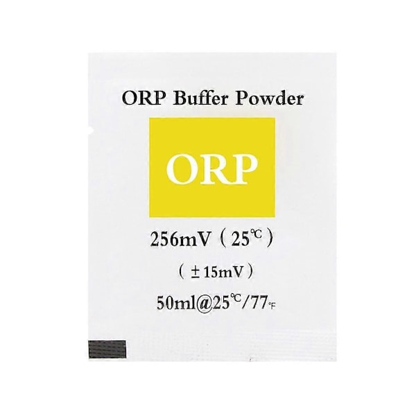 ORP Kalibreringspulver Buffertpulver ORP-testare Mätning Kalibreringslösning 256MV