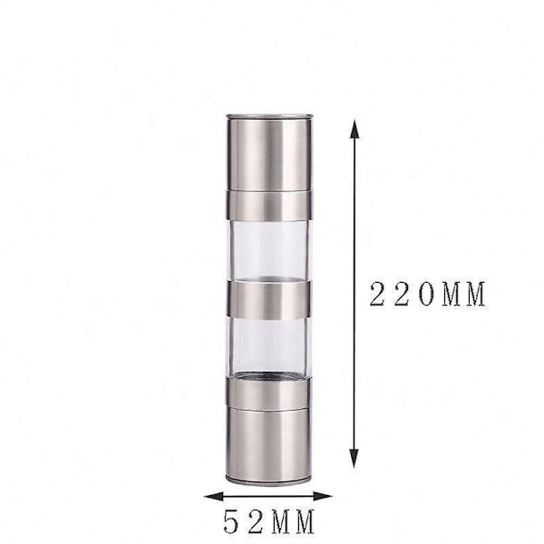Elektrisk Pepper- og Saltkvern USB-oppladbar Automatisk Kvern Moderne Design for Svart Pepperkorn og Havsalt