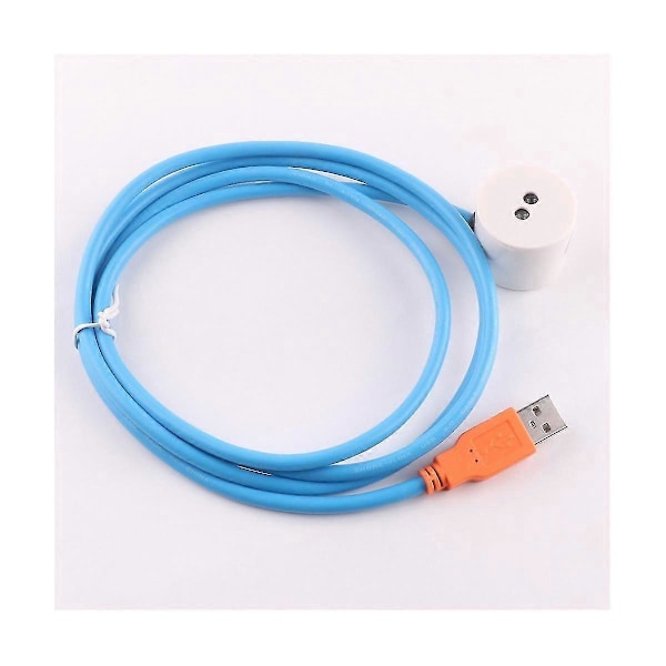 Isolerad USB till IR Infraröd Optisk Adapter kompatibel med Energimätare IEC1107 DLMS KWh Mätarläsare Wa
