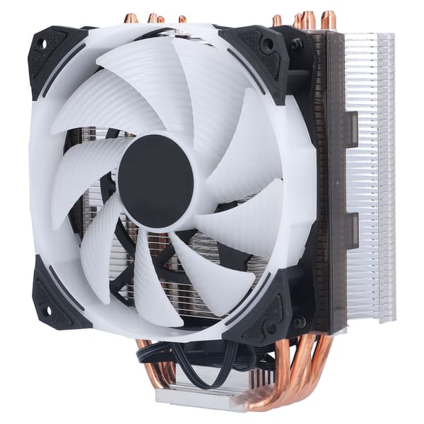 CPU-køler Ren kobber 4 varmerør Stille computer CPU-køleventilatorer til Intel/AMD