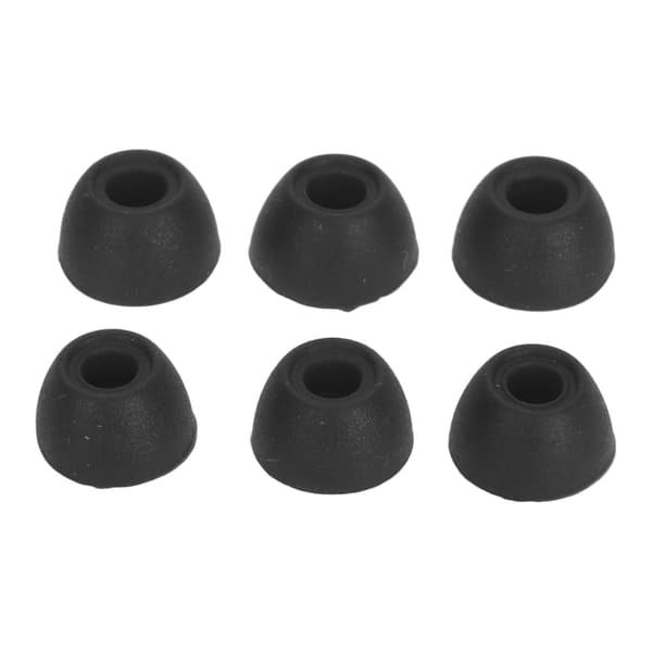3 par ørepropper blød silikone S M L størrelse erstatningsørepropper til Galaxy Buds 2 SM R177 sort