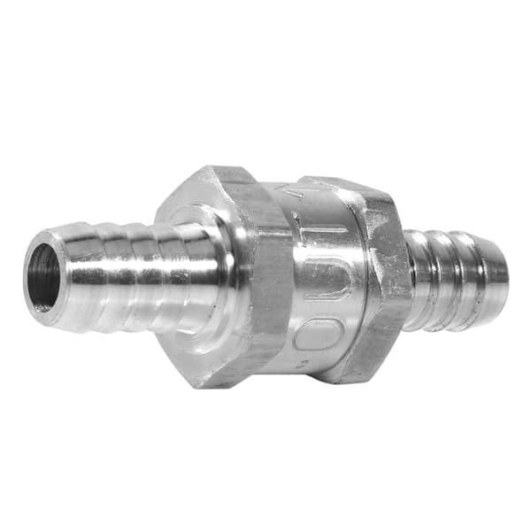 Aluminium Bränsle Backventil Envägs Bensin 6/10/12MM Valfritt
