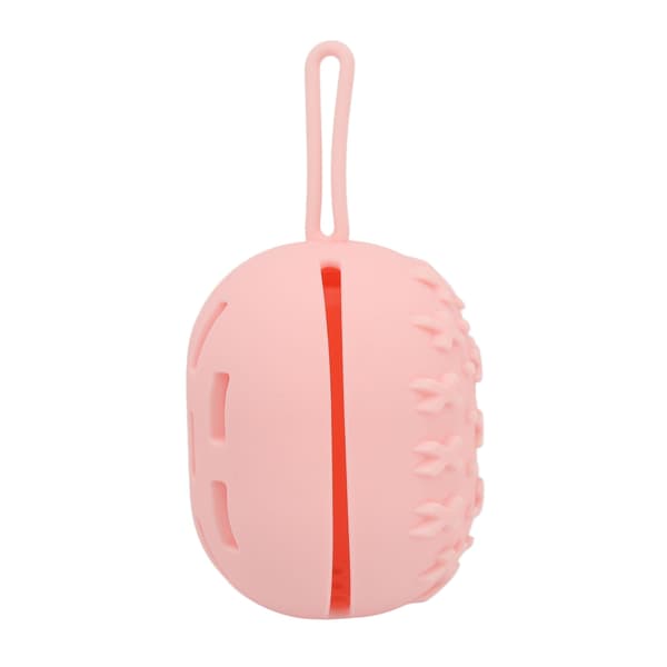 Makeup Svampeetui Åndbart Blødt Bærbart Silikone Makeup Blender Holder til Hjemmerejse Pink
