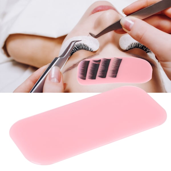 Podning af øjenvipper Silikonepuder Plantning af øjenvipper Pandepuder Øjenvipper Extension Tool Pink