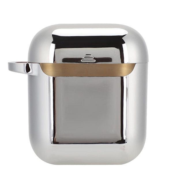 ABS Bluetooth trådlöst headset laddbox skyddsfodral för AirPods (silver)