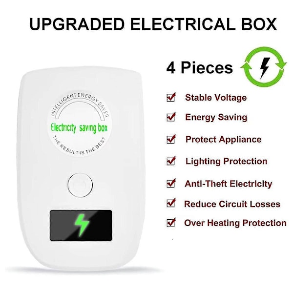 Energisparende husholdningsapparater. Smart Appliance Saver 4 stk (EU)