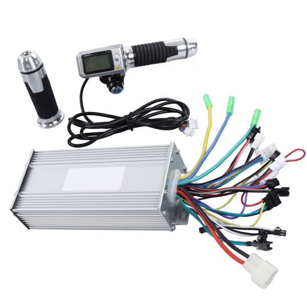 36/48V 1000W elektrisk sykkelkontroll med hastighetskontroll gasshåndtak LCD-skjermsett