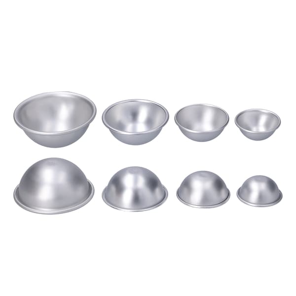 DIY badesaltkuleform Husholdnings bærbar aluminiumslegering mousse kake bakeformsett#6