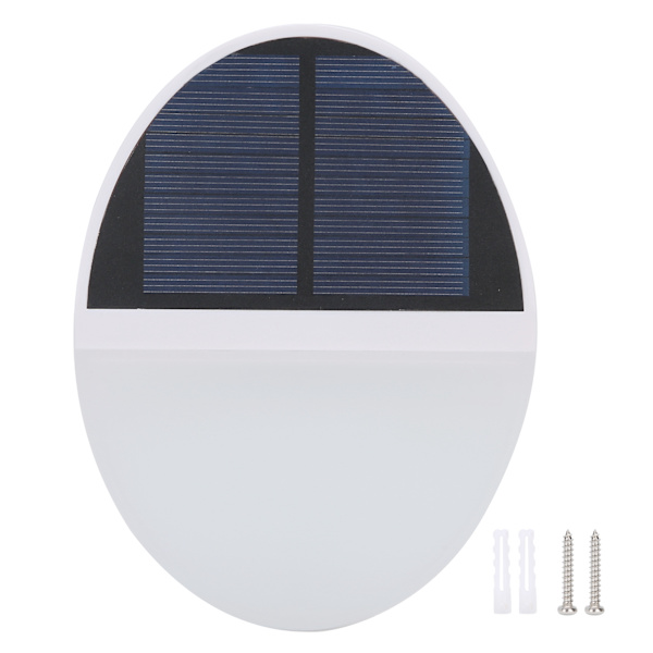 159 LED aurinkoseinänvalo IP65 vedenpitävä aurinkolatausinduktio ulkoseinävalaisin