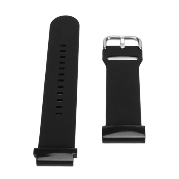 26 mm silikonklokkerem Fleksibel justert erstatningsarmbåndsrem for Fenix ​​7X 6X 5X Black