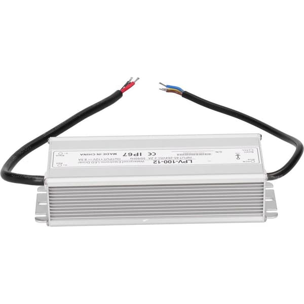 Vanntett BERM LED-driver 100W elektronisk strømforsyning, LPV-100-12 DC12V adaptertransformator