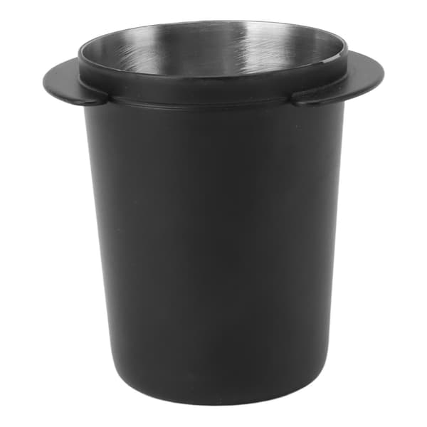Kaffedoseringskop Rustfrit Stål Universal Sort Pulver Tilbehørsværktøj til Kaffemaskine 51mm