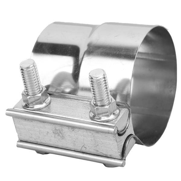 3-tommer udstødningsbåndklemme Lap Joint rustfrit stål kobling til lyddæmper Downpipe Header Manifold