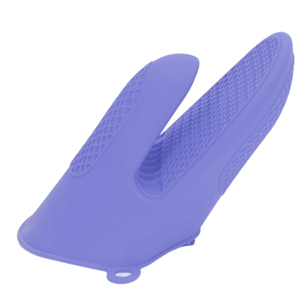 2 kpl uuninapit Mini Silikoninen Paksuuntunut Anti Scalding Cooking Pinch Mitts Keittiöön Violetti
