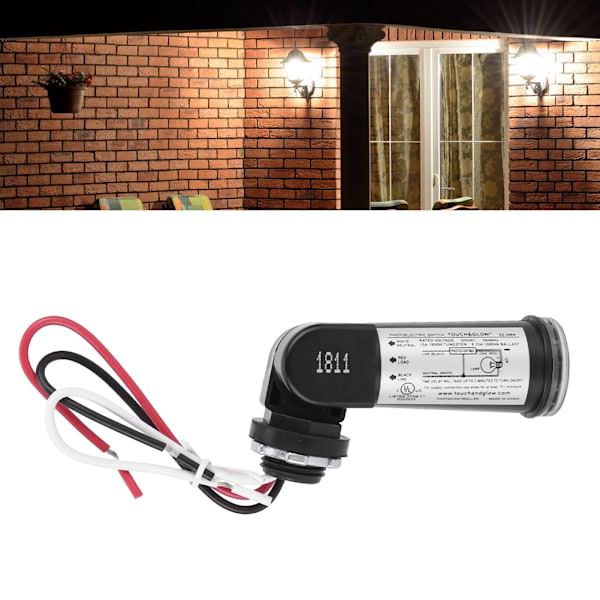 50/60Hz Lichtsensor-Steuerung Automatischer Ein-/Ausschalter Fotoelektrischer Schalter für Beleuchtungskörper 220V AC