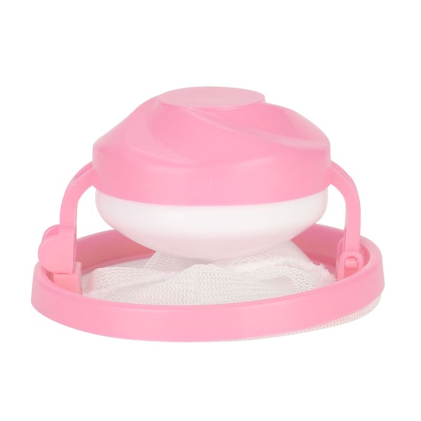 Flytande mesh för husdjurshåruppsamlare Tvättfilterpåse för tvättmaskin (rosa)