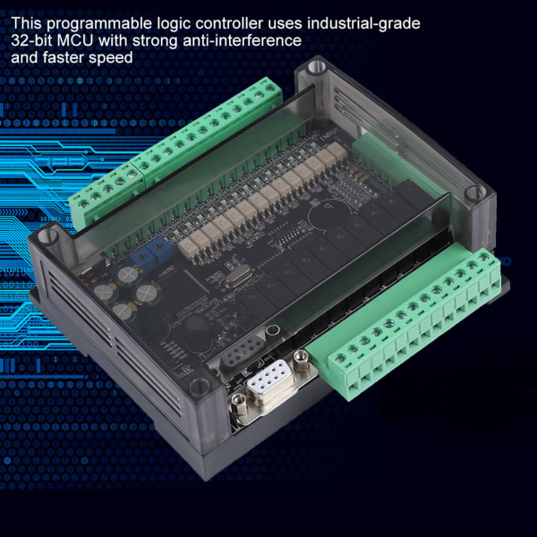 FX3U-24MR industristyrkort PLC programmerbar logisk styrenhet reläutgång - 1 stycke