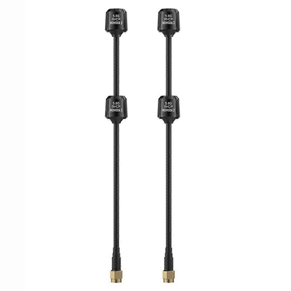 2 KPL Momoda2 5.8G Kaksoisantenni RHCP SMA Dual-Core RF RHCP