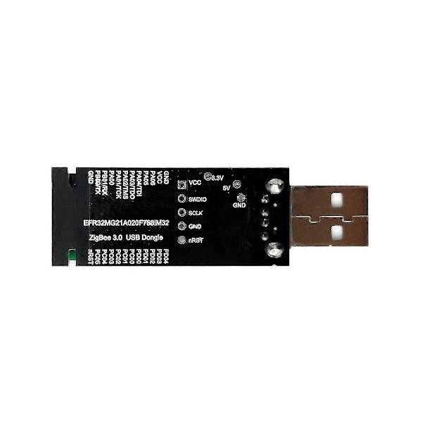 ZigBee 3.0 USB Dongle Zigbee Gateway Analyzer Zigbee2MQTT USB Grensesnitt Capture ZHA NCP Home Assist