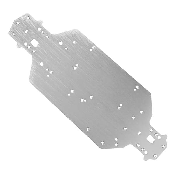 Aluminiumslegering Chassis Opgraderingsdele Tilbehør Passer til HSP 03001 RC Bil ModelSølv