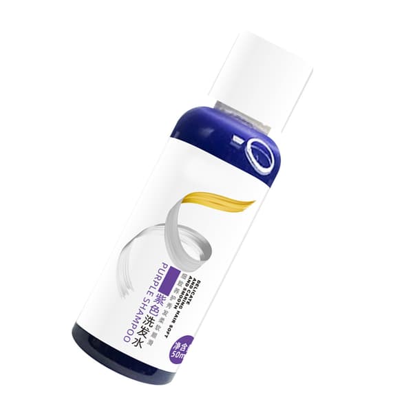 Hårshampoo Neutraliserer Gul Farve Bevarer Lysnende Lilla Hårshampoo 50ml