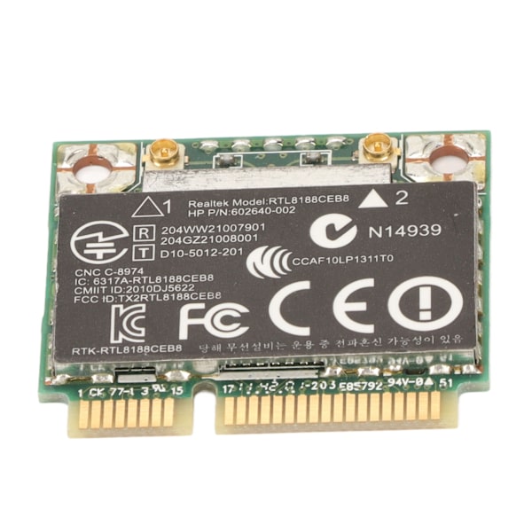 Mini PCIE netværkskort 2.4G trådløst plug and play bred anvendelighed PCB trådløst netkort til bærbar computer