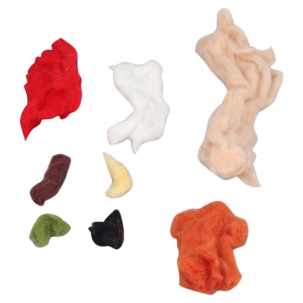 Nålfiltningskit Känn dig bekväm Smidighet DIY Produktion Ullfiltning Kit för filtnybörjare