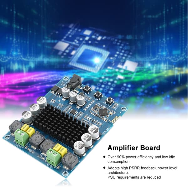 HW-635 Bluetooth Dual Sound Channel 120W Digital Audio Effektforstærker Board Modul