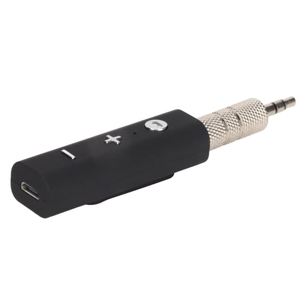 Bluetooth-mottaker Støyreduserende Bærbar AUX Bluetooth 5.0-adapter for bilstereo, høyttaler, kablede hodetelefoner