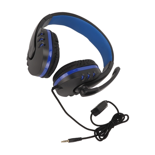 3,5 mm spelheadset med mikrofontrådskontroll Justerbar volym En knapp avstängd datorspelsheadset