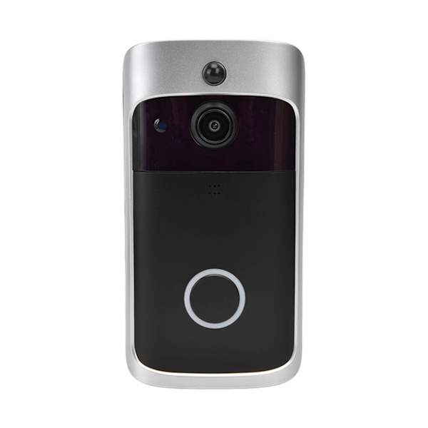 V5 Smart WIFI videodørklokke 2,4 GHz 720P nattsyn enkel installasjon Trådløs bevegelsesdeteksjon ringeklokke for hjemmet