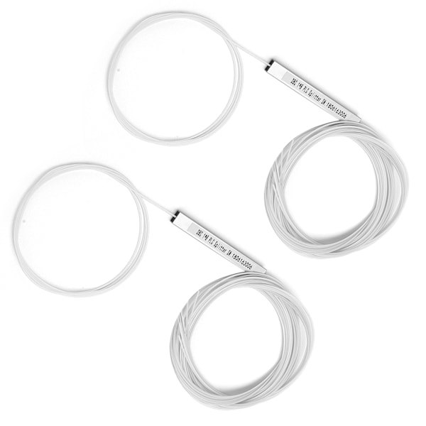 2 stk PLC-splitter, bar fiber uten kontakt, enkeltmodus, strømstyring, datamaskintilbehør (1 x 8)