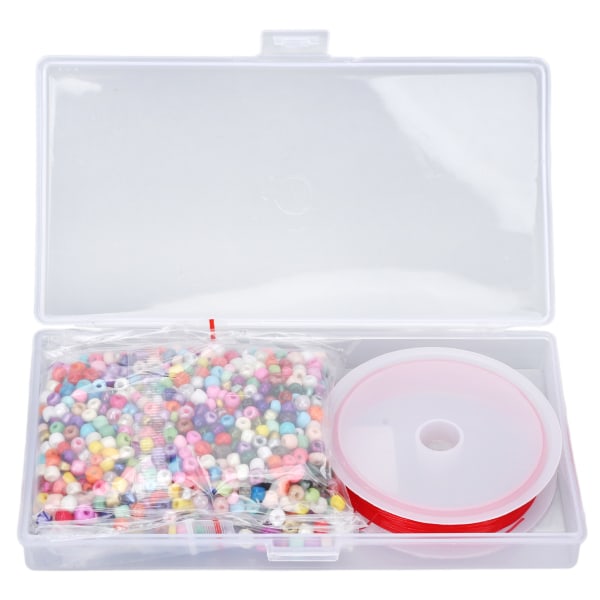 Beads String Kit Forbedre visuelle forskjellige farger Keramiske Wear Beads Leketøy for Amblyopia Training Large 0.05in