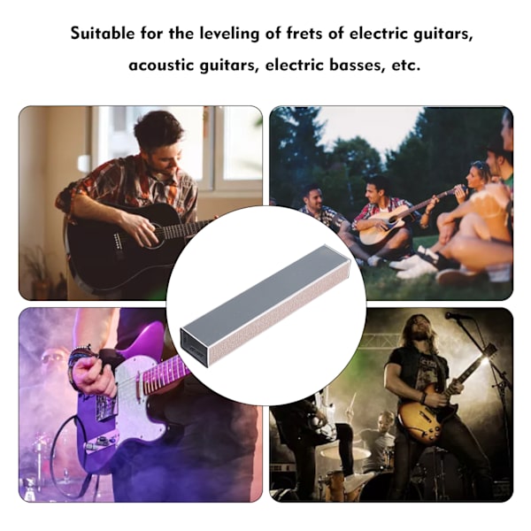 Guitar Fret Leveling Bar - Professionellt Luthier-verktyg för slipning och utjämning av greppbräda