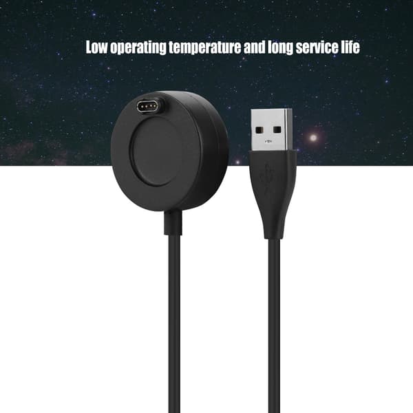 1M/3.3ft USB hurtiglade ladekabel ledning for Garmin Fenix 5